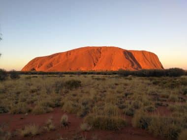 Ayers Rock in Australia