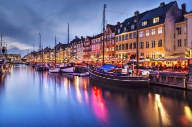 Dänemark Neuer Hafen Kopenhagen