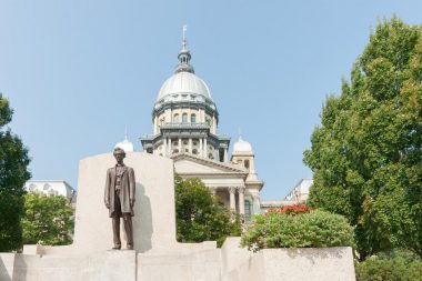 Illinois, Springfield, Lincoln Statue