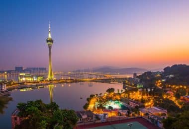 Macau bei Nacht