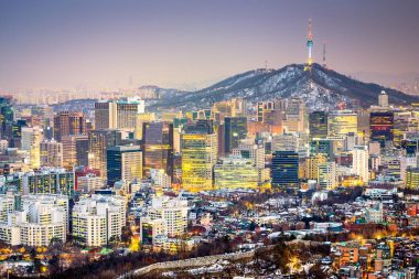 Blick auf Seoul, Die Hauptstadt Südkoreas