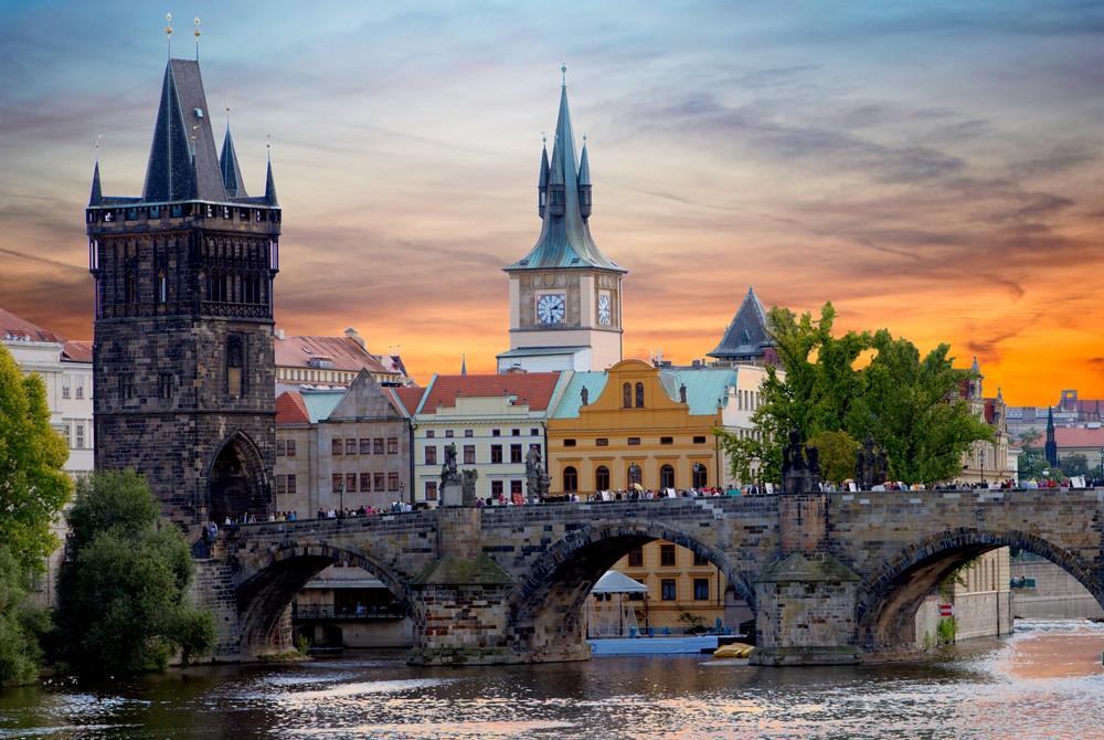 Tschechien, Prag, Karlsbrücke