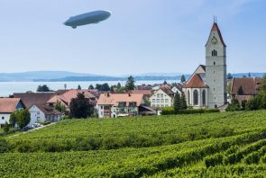 Bodensee, Konstanz, Zepellin