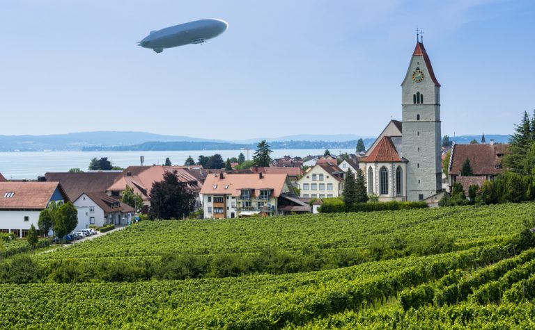 Constance, the beautiful city on Lake Constance