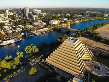 Sacramento Downtown on the River and Tower Bridge