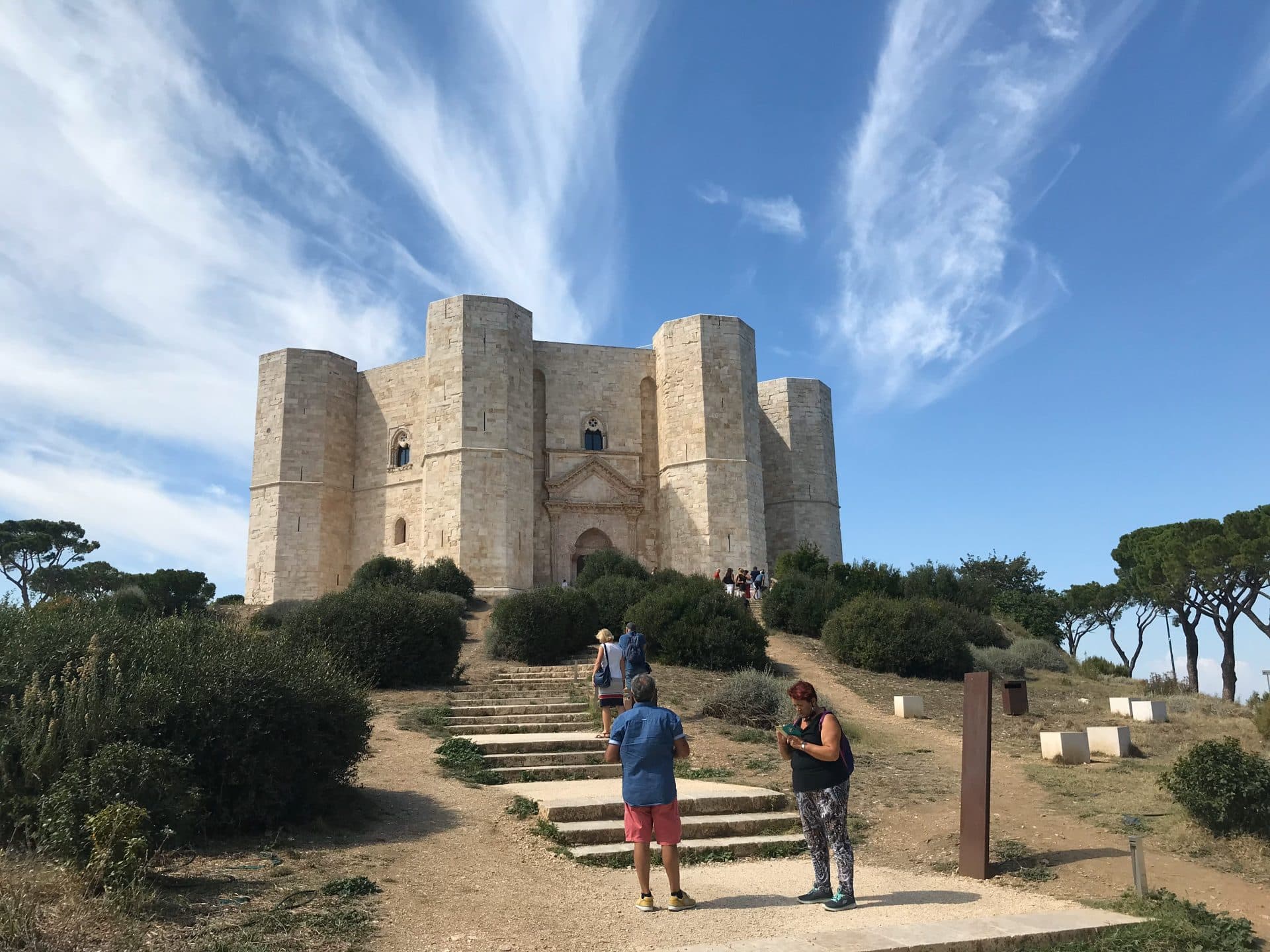 Blick auf das Weltkulturerbe Castel del Monte in Apulien