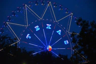 Ferris wheel in Dallas,