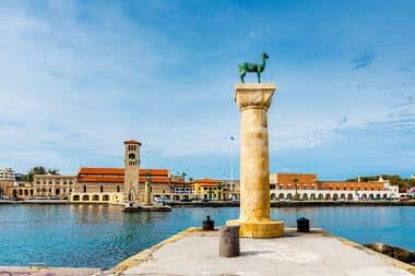 Rhodos, Marina-Hafen