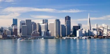 View of the San Francisco skyline