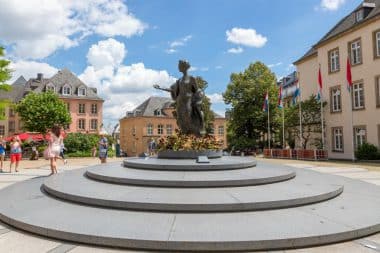 Luxemburg, Monument of Grand-Duchess Charlotte