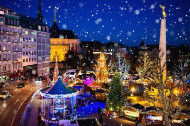 Luxemburg Weihnachtsmarkt