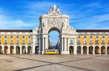 Praça do Comércio Lissabon