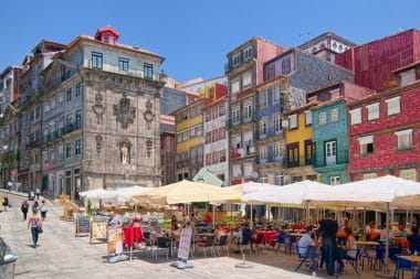 Porto, Ribeira Platz