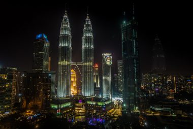 Kuala Lumpur bei Nacht