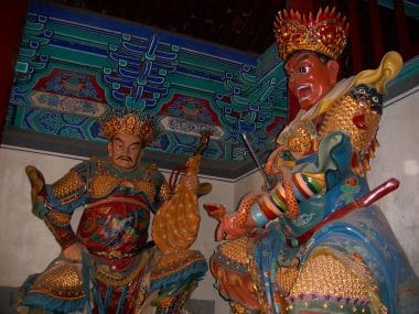 Shaolin Skulptur