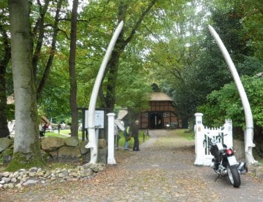 Open-air museum with geest farm