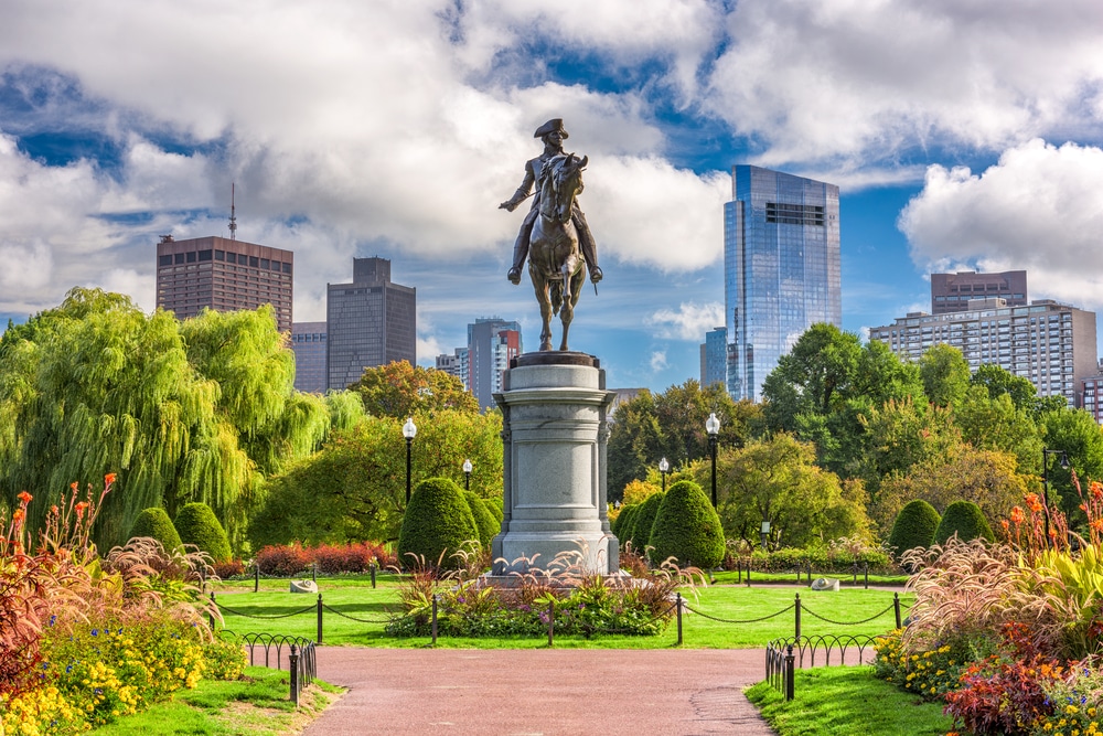 Boston, George Washington Statue