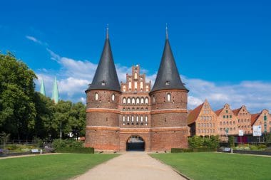 Holsten Gate in Lübeck