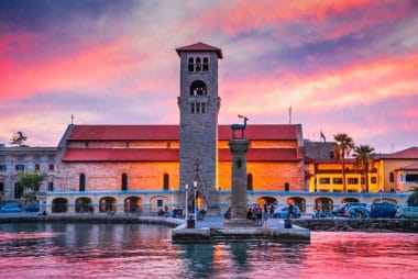 The Port of Rhodes Town