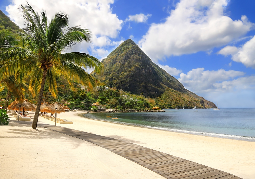 Die Traumhafte Welt Von St Lucia In Der Karibik 