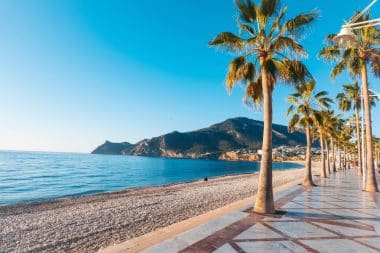 Strandpromenade von Albir