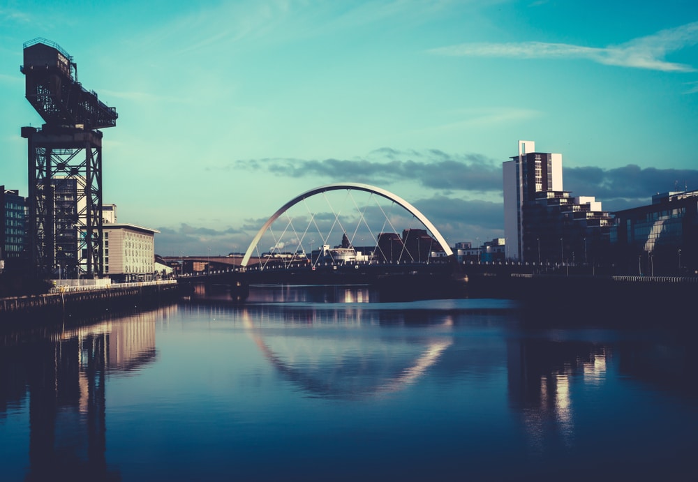 Glasgow, The Clyde Arc, Schottland
