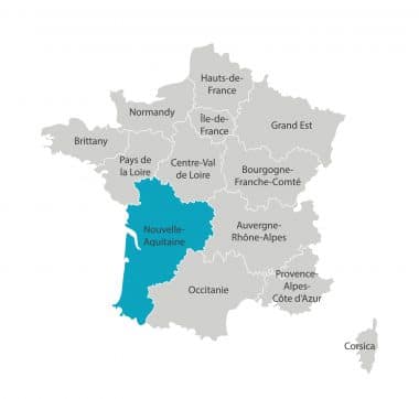 Nouvelle Aquitaine Lage