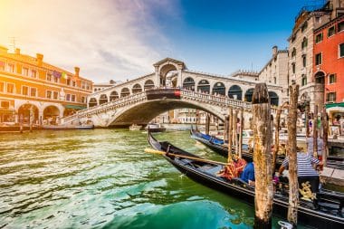 Rialtobrücke in Venedig