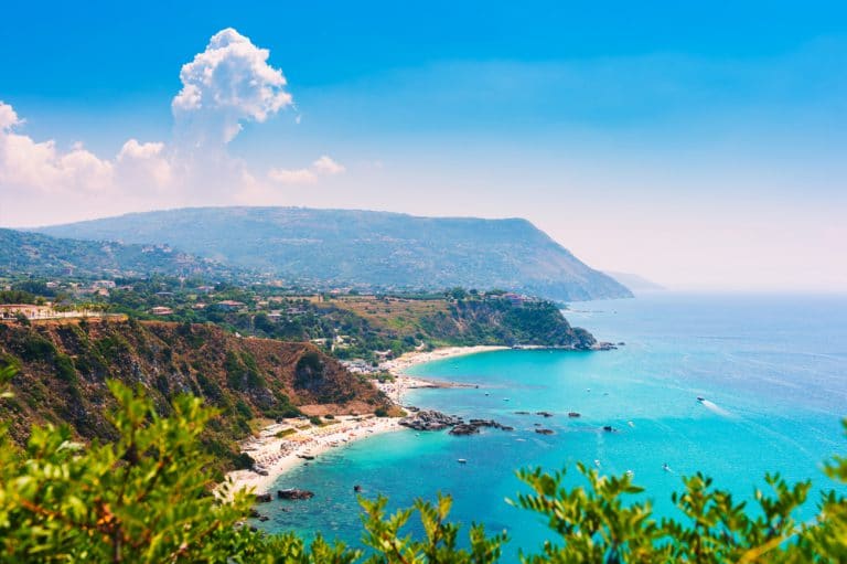 Calabria – great beaches and crystal clear Mediterranean Sea