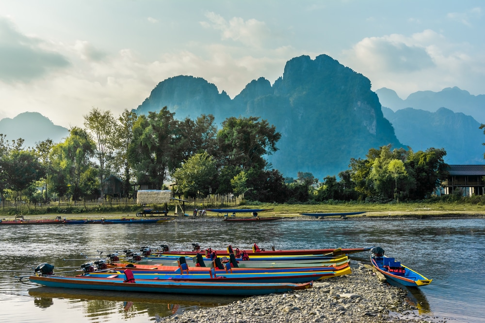 Laos, Nam Song River