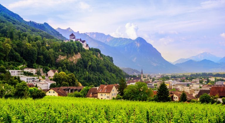 Vaduz – the capital of Liechtenstein