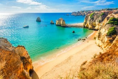 Ponta da Piedade, beach holiday in Portugal