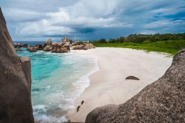 Anse Marron on La Digue