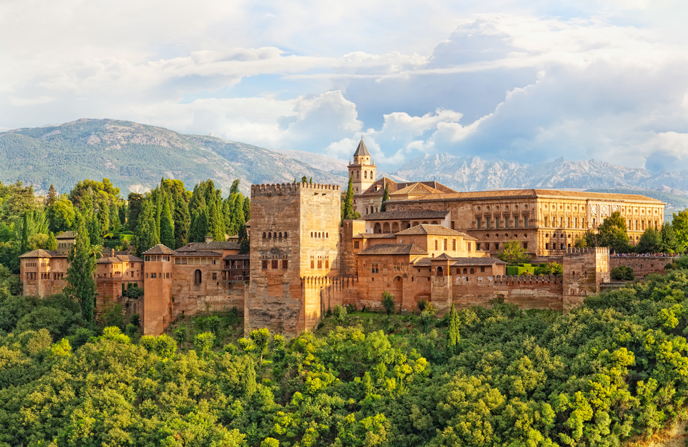 Alhambra, Granada, Andalusien