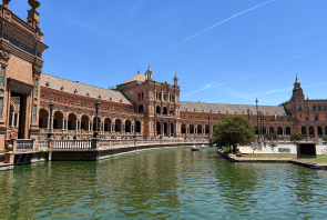 Plaza de la Espana in Sevilla