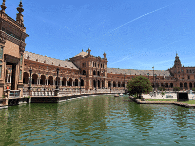 Plaza de la Espana in Sevilla