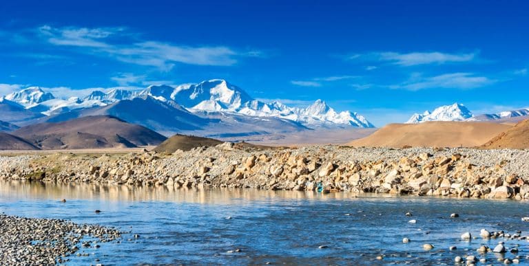 The ten highest mountains in the world