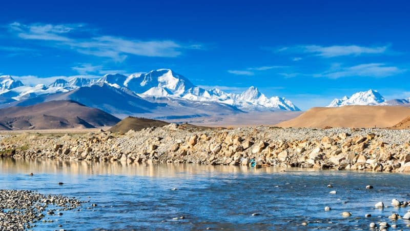 Blick auf den Mount Everest