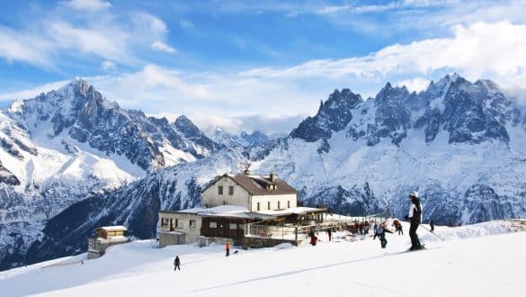 Chamonix am Mont Blanc