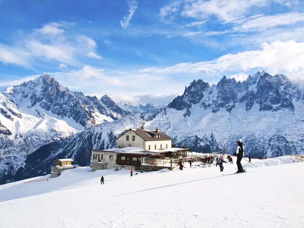 Chamonix am Mont Blanc