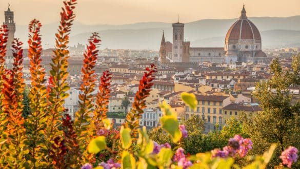 Blick auf Florenz