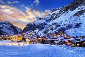 Val d´Isere in Frankreich