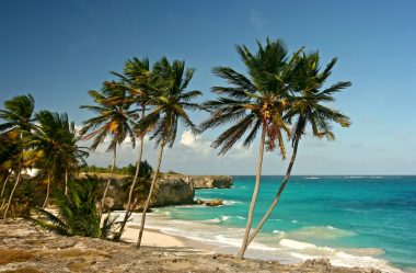 Bottom Bay Strand auf Barbados