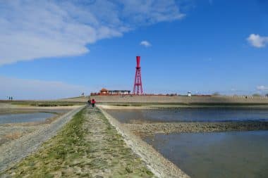 Oberfeuer Preusseneck, Butjadingen, Nordsee