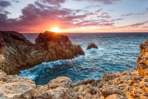Sonnenuntergang auf Menorca