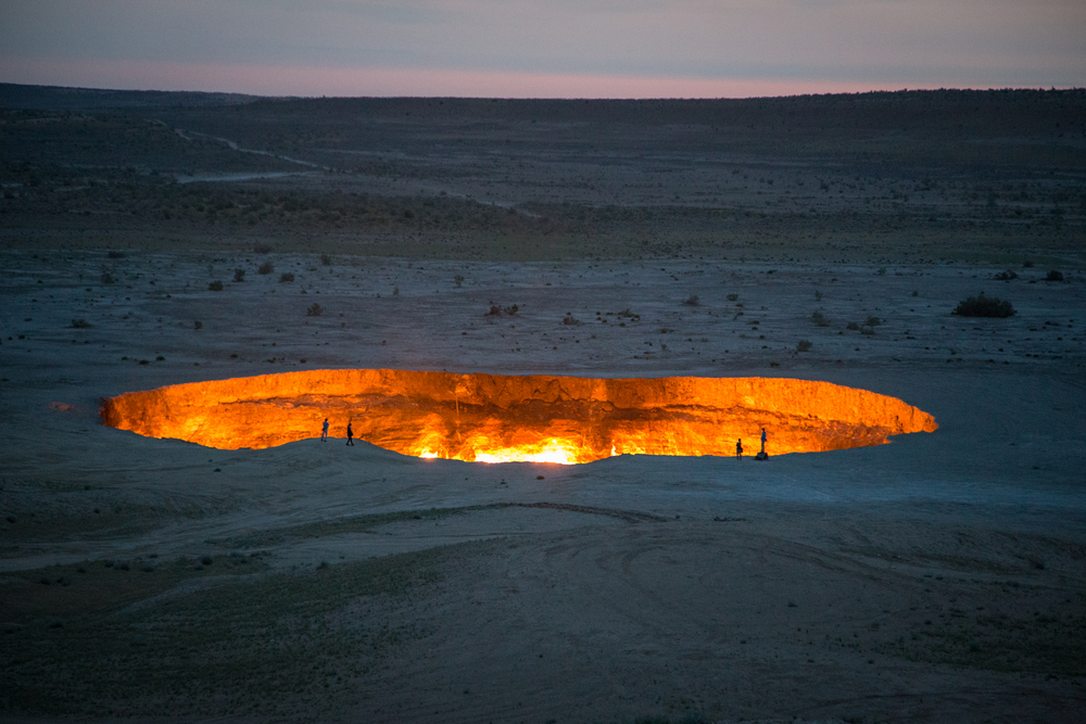Tor zur Hölle in Turkmenistand