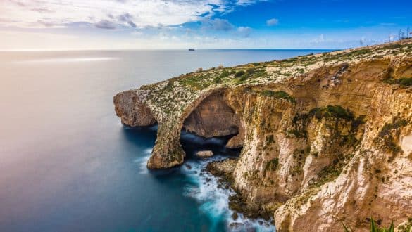 Gozo, Blaue Grotte