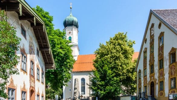 Oberammergau, Altstadt