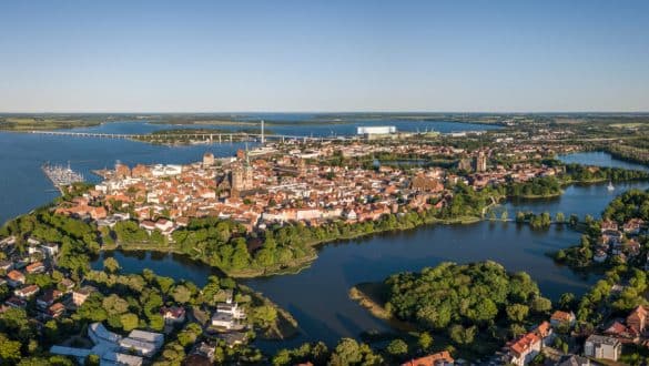 Blick auf Stralsund