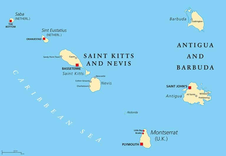 The Lesser Antilles at a glance